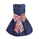 A.T.U.N. (ALL THINGS UBER NICE) Girl's Skater Knee Length Sleeveless Sonya Stylish Party Dress