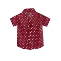 A.T.U.N. (ALL THINGS UBER NICE) Boy's Cotton Regular Fit Full Sleeve Polka Dot Shirt | Casual, Trendy, Soft Fabric Collar Neck Shirt