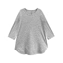 A.T.U.N. (All Things UBER Nice) Girls Cotton Regular Fit Round Neck Long Sleeve T-Shirt