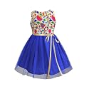 A.T.U.N. (All Things UBER Nice) Girl's Polyester Skater Knee-Length Dress