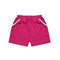 A.T.U.N. (ALL THINGS UBER NICE) Girl's Boho Shorts (GSHT BHO_Mustard-Navy_8-9 Years)