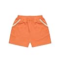 A.T.U.N. (ALL THINGS UBER NICE) Girl's Boho Shorts (GSHT BHO_Mustard-Navy_8-9 Years)