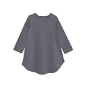 A.T.U.N. (All Things UBER Nice) Girls Cotton Regular Fit Round Neck Long Sleeve T-Shirt