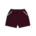 A.T.U.N. (ALL THINGS UBER NICE) Girl's Boho Shorts (GSHT BHO_Mustard-Navy_8-9 Years)
