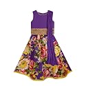 A.T.U.N. (ALL THINGS UBER NICE) Girl's Polyester Readymade Printed Lehenga Choli Set | Ethnic Wear Clothing Set for Festival Occasions