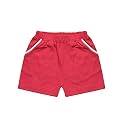 A.T.U.N. (ALL THINGS UBER NICE) Girl's Boho Shorts (GSHT BHO_Mustard-Navy_8-9 Years)