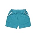 A.T.U.N. (ALL THINGS UBER NICE) Girl's Boho Shorts (GSHT BHO_Mustard-Navy_8-9 Years)