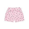 A.T.U.N. (ALL THINGS UBER NICE) Girl's Boho Shorts (GSHT BHO_Mustard-Navy_8-9 Years)