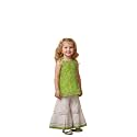 A.T.U.N. (ALL THINGS UBER NICE) Girls 100% Cotton Kurti &amp; Sharara Set | Stylish Printed Outfit for Kids | Soft Breathable Fabric Comfortable Indian Clothing Set | Co-ords Set for Girls