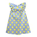 A.T.U.N. (All Things UBER Nice) Girls Cotton Empire Waist Knee Length Sleeveless Casual Dress