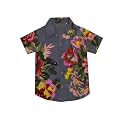 A.T.U.N. (ALL THINGS UBER NICE) Boy's Cotton Regular Fit Full Sleeve Floral Printed Shirt | Casual, Trendy, Soft Fabric Collar Neck Shirt