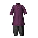 A.T.U.N. (ALL THINGS UBER NICE) Boy's Polyester Solid Full Sleeve Pathani Suit Set | Kurta and Pyjama Set | Ethnic Clothing Set for Festival and Special Occasion | 2 Piece Set