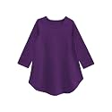 A.T.U.N. (All Things UBER Nice) Girls Cotton Regular Fit Round Neck Long Sleeve T-Shirt