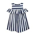 A.T.U.N. (All Things UBER Nice) Girls Cotton Empire Waist Knee Length Sleeveless Casual Dress