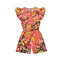 A.T.U.N. (ALL THINGS UBER NICE) Girls Floral Printed Cotton Above The Knee Jumpsuit