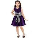 A.T.U.N. (ALL THINGS UBER NICE) Girl's Skater Knee Length Sleeveless Sonya Stylish Party Dress