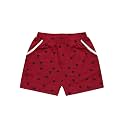 A.T.U.N. (ALL THINGS UBER NICE) Girl's Boho Shorts (GSHT BHO_Mustard-Navy_8-9 Years)