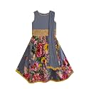A.T.U.N. (ALL THINGS UBER NICE) Girl's Polyester Readymade Printed Lehenga Choli Set | Ethnic Wear Clothing Set for Festival Occasions