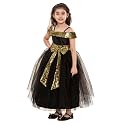 A.T.U.N. (All Things UBER Nice) Girls Fit and Flare Off-Shoulder Tulle Gown Calf Length Special Occasion Party Dress