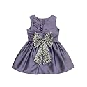 A.T.U.N. (ALL THINGS UBER NICE) Girl's Skater Knee Length Sleeveless Sonya Stylish Party Dress