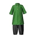 A.T.U.N. (ALL THINGS UBER NICE) Boys Solid Full Sleeve Pathani Suit Set | Kurta and Pyjama Set | Ethnic Clothing Set for Festival and Special Occasion | 2 Piece Set