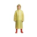 A.T.U.N. (ALL THINGS UBER NICE) Kids Waterproof Hooded Long Raincoat for Boys | Single Layer Rain Protection with Front Button Closure | Lightweight Bright Color School Rainwear for 6–14 Years