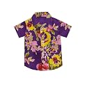 A.T.U.N. (ALL THINGS UBER NICE) Boy's Cotton Regular Fit Full Sleeve Floral Printed Shirt | Casual, Trendy, Soft Fabric Collar Neck Shirt