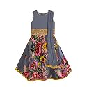 A.T.U.N. (ALL THINGS UBER NICE) Girl's Polyester Readymade Printed Lehenga Choli Set | Ethnic Wear Clothing Set for Festival Occasions