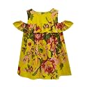 A.T.U.N. (All Things UBER Nice) Girls Cotton Empire Waist Knee Length Sleeveless Casual Dress