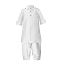 A.T.U.N. (ALL THINGS UBER NICE) Boy's Polyester Solid Full Sleeve Pathani Suit Set | Kurta and Pyjama Set | Ethnic Clothing Set for Festival and Special Occasion | 2 Piece Set
