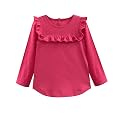 A.T.U.N. (ALL THINGS UBER NICE) Girl's Regular T-Shirt (GTOP MDG FUC_Fuchsia 6-7 Years)