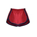A.T.U.N. (ALL THINGS UBER NICE) Baby-Girl's Hotpants Regular Cotton Shorts (GSHT HOL_Red-Navy_3-6 Months)