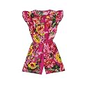A.T.U.N. (ALL THINGS UBER NICE) Girls Floral Printed Cotton Above The Knee Jumpsuit