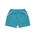 A.T.U.N. (ALL THINGS UBER NICE) Girl's Boho Shorts (GSHT BHO_Mustard-Navy_8-9 Years)