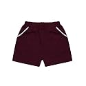 A.T.U.N. (ALL THINGS UBER NICE) Girl's Boho Shorts (GSHT BHO_Mustard-Navy_8-9 Years)