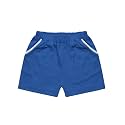 A.T.U.N. (ALL THINGS UBER NICE) Girl's Boho Shorts (GSHT BHO_Mustard-Navy_8-9 Years)