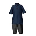 A.T.U.N. (ALL THINGS UBER NICE) Boy's Polyester Solid Full Sleeve Pathani Suit Set | Kurta and Pyjama Set | Ethnic Clothing Set for Festival and Special Occasion | 2 Piece Set