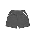 A.T.U.N. (ALL THINGS UBER NICE) Girl's Boho Shorts (GSHT BHO_Mustard-Navy_8-9 Years)