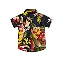 A.T.U.N. (ALL THINGS UBER NICE) Boy's Cotton Regular Fit Full Sleeve Floral Printed Shirt | Casual, Trendy, Soft Fabric Collar Neck Shirt