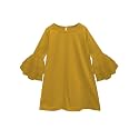 A.T.U.N. (ALL THINGS UBER NICE) Girls Cotton A-Line Knee Length Long Sleeve Casual Dress