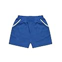 A.T.U.N. (ALL THINGS UBER NICE) Girl's Boho Shorts (GSHT BHO_Mustard-Navy_8-9 Years)