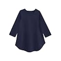 A.T.U.N. (All Things UBER Nice) Girls Cotton Regular Fit Round Neck Long Sleeve T-Shirt