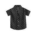 A.T.U.N. (ALL THINGS UBER NICE) Boy's Cotton Regular Fit Full Sleeve Polka Dot Shirt | Casual, Trendy, Soft Fabric Collar Neck Shirt