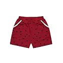 A.T.U.N. (ALL THINGS UBER NICE) Girl's Boho Shorts (GSHT BHO_Mustard-Navy_8-9 Years)