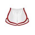 A.T.U.N. (ALL THINGS UBER NICE) Baby-Girl's Hotpants Regular Cotton Shorts (GSHT HOL_White-Red_0-3 Months)