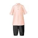 A.T.U.N. (ALL THINGS UBER NICE) Boy's Polyester Solid Full Sleeve Pathani Suit Set | Kurta and Pyjama Set | Ethnic Clothing Set for Festival and Special Occasion | 2 Piece Set