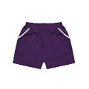 A.T.U.N. (ALL THINGS UBER NICE) Girl's Boho Shorts (GSHT BHO_Mustard-Navy_8-9 Years)