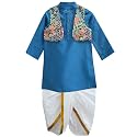 A.T.U.N. Boys' Regular Fit Dhoti Kurta &amp; Jacket