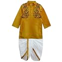 A.T.U.N. Boys' Regular Fit Dhoti Kurta &amp; Jacket