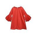 A.T.U.N. (ALL THINGS UBER NICE) Girl's Cotton A-Line Knee-Length Casual Dress